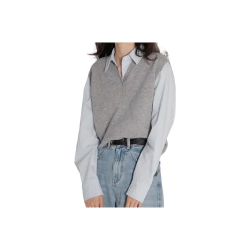 HAPG Бежевый Смешанный Серый Женский Трикотаж