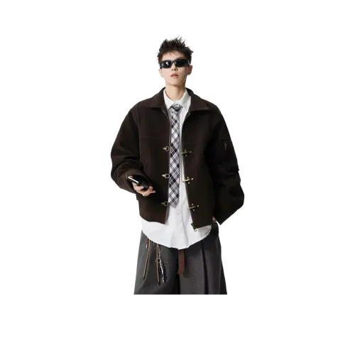 Eat studios Коричневый Унисекс Куртки