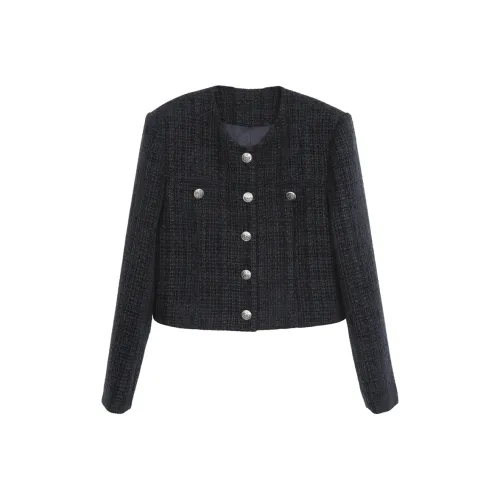 GRAYISMOON Cropped Coat Women's