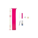 Немецкий стиль, 6 отверстий, розовый комплект