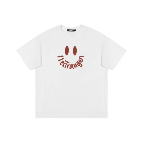 11ESTRANGER Рукав с оборванным плечом Короткий рукав Женский