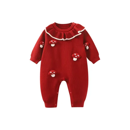 YouQi Красный Малыш Комбинезоны Ползунки