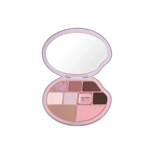 Luo Xiaoman Цветочный Палетка Макияжа Палетка для Общего Использования Палетка для Контуринга 9 Цветов Палетка для Восковых Теней для Глаз