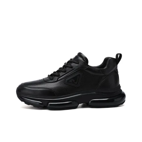 U7 Модный Универсальный Высокий Топ Спортивная Повседневная Обувь Мужская Черная