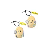 Бадминтонная ракетка Yy & Бадминтонный волан & Волан для бадминтона с улыбающимся лицом & Черный шнур