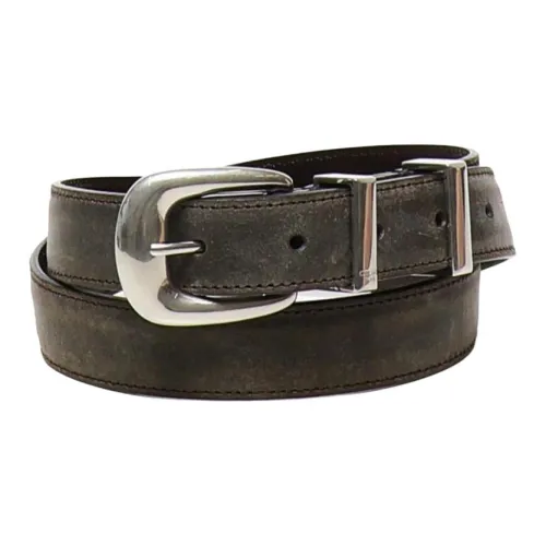 CELINE Коровья кожа Телячья кожа Кожаные ремни Мужской Коричневый 2,5 см