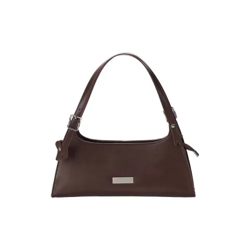 WISH MORE ПУ (полиуретан) Сумка через плечо Стандартная Женская Коричневая