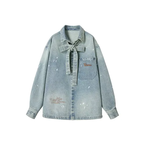 UENA Синий В наличии Женские Джинсовые Куртки