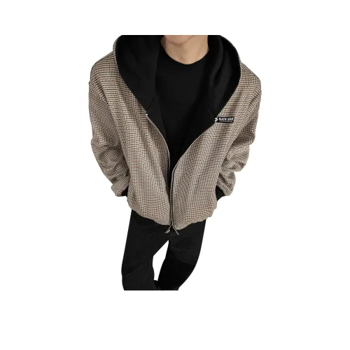 SJCE ZPZ Черный Гусиная лапка Унисекс Куртки