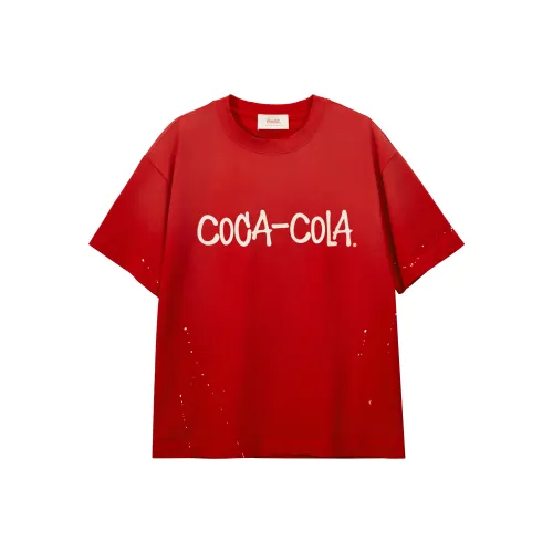 COCA COLA Короткие Рубашки с Короткими Рукавами Унисекс