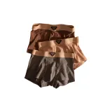 Цвет 03 - Темный кофейный + хаки + голубой абрикос, 3 упаковки, независимая упаковка