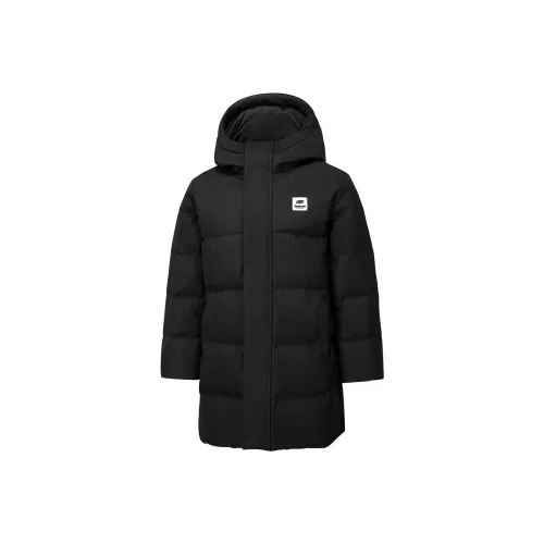 Skechers Пуховик угольно-черный для подростков