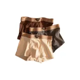 Color 02 - Темный Кофейный + Синий Абрикос + Жемчужный Белый, 3 упаковки, независимая упаковка