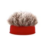 Красная шляпа из меха