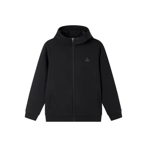 PEAK Черный Мужской Бархатный Куртка