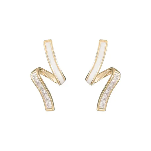 QIMEILA Серьги с медной платиной женские