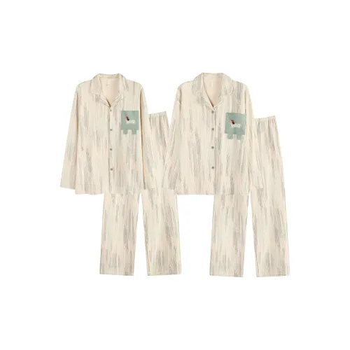 YIROUQING Пара Пижама Унисекс