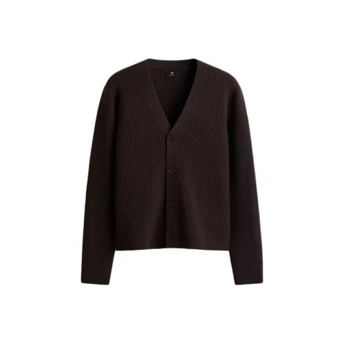 H M Коричневый Мужской Трикотаж