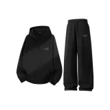 Black (Mb Blue Gray Whale Chest Logo) + Black (Mb Blue Gray Whale Pants Logo)  
Черный (Mb Синий Серый Кит Логотип на груди) + Черный (Mb Синий Серый Кит Логотип на штанах)