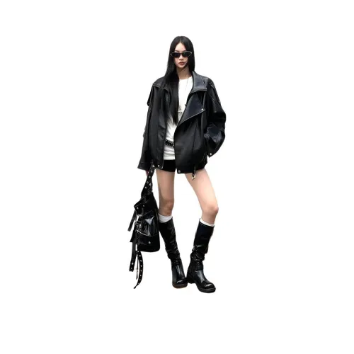 SEAR OFFICIAL Черные Женские Куртки