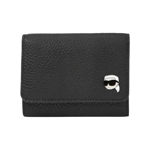 KARL LAGERFELD IKON Полиуретан Кошелек Женские Черный