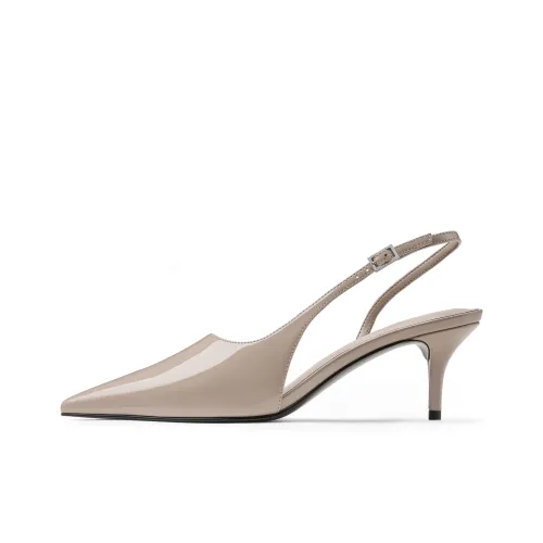 CHARLES KEITH Маленький CK Узкий каблук Высокие каблуки 6,8 см Женские