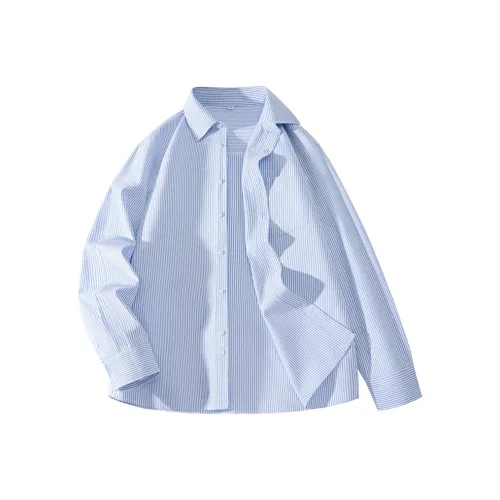 Хлопок Унисекс Рубашки