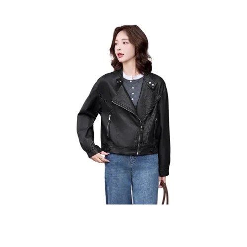 PIERRE CARDIN Кожа Куртка Женская