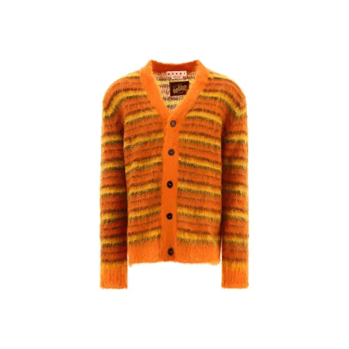 Marni Orange Men's Knitwear
