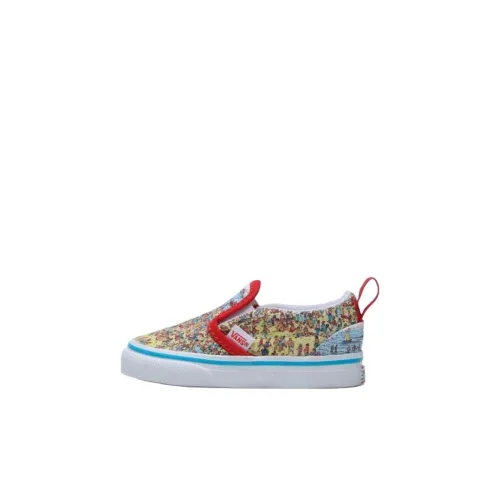 Vans Slip On Series Низкие Топ Обувь для малышей Infant и Toddler