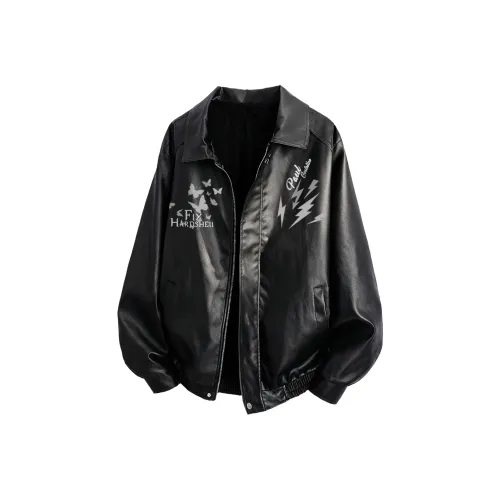 PAUL COSTELLOE Кожа Куртка Унисекс