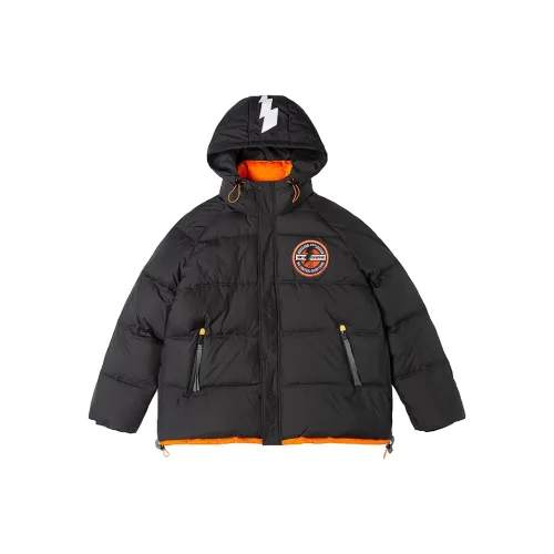 NUCLEAR EXPLOSION Термическая Пуховая куртка с капюшоном Унисекс