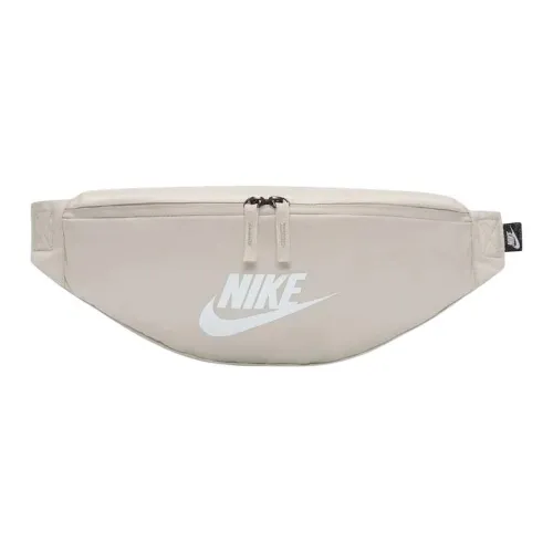 Nike Heritage Ткань Повседневная Сумка Бананка Sling Сумка Unisex Light Earth Umber