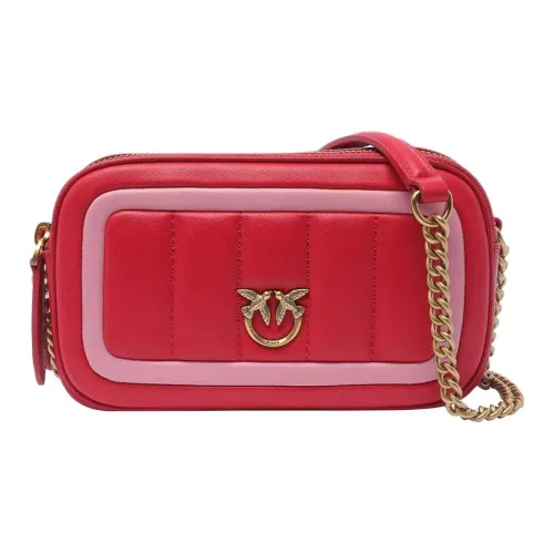 PINKO Кожа Camera Сумка Сумка через плечо Маленькая Женская Красная