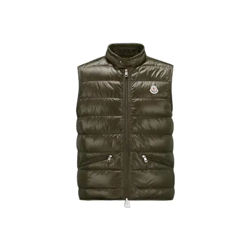 MONCLER Gui Series Жилет Мужской Темно-зеленый