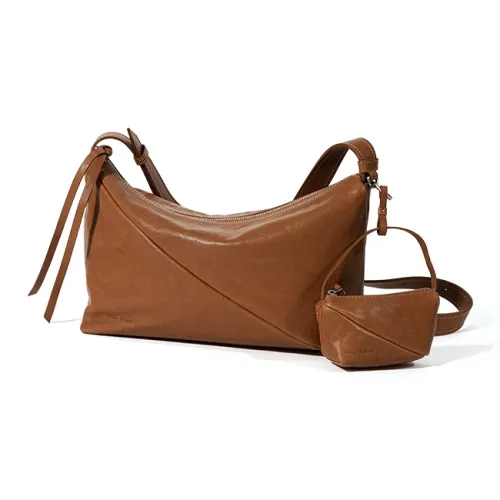 DREA BASAA Растительное дубленое кожа Сумка через плечо маленькая плечевая сумка для женщин многоцветная