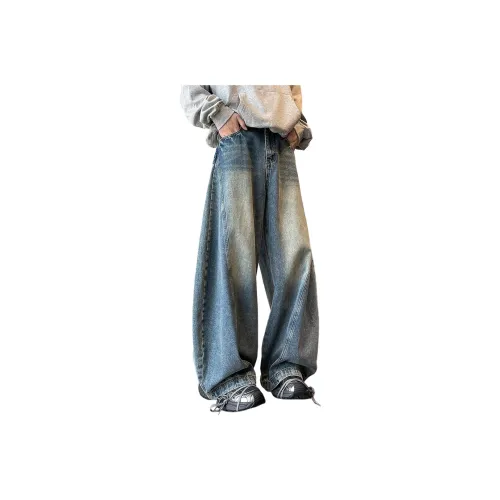 DINGFENGBAOLUO Унисекс Джинсы