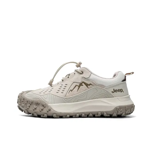 JEEP Противоскользящие Низкие Топы Повседневная Обувь Женская Серого Цвета