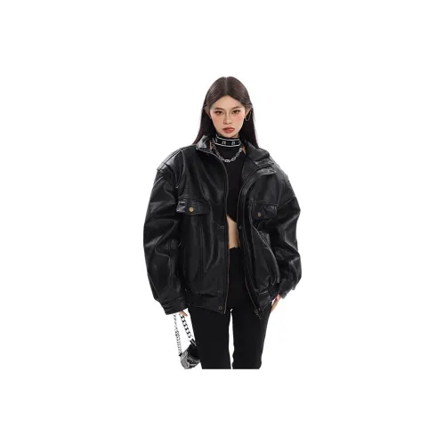 UPWARD LAB Кожа Куртка Унисекс