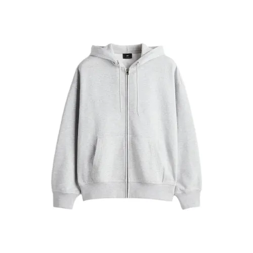 H M Светло-серые унисекс куртки