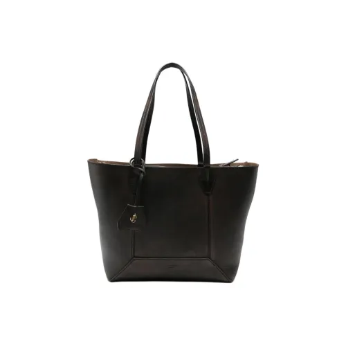 Jimmy Choo Телячья кожа Тоут Сумка Сумка через плечо Стандартная Женская Коричневая