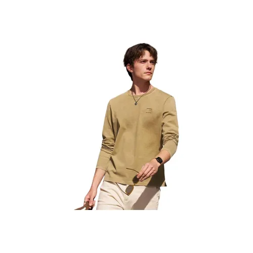 Mr.Bu Clay Yellow Men's T-Shirts Mr.Bu Clay Желтые Мужские Футболки