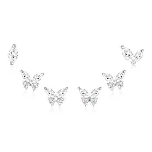 Барби Медный Сплав Серьги-гвоздики Женские