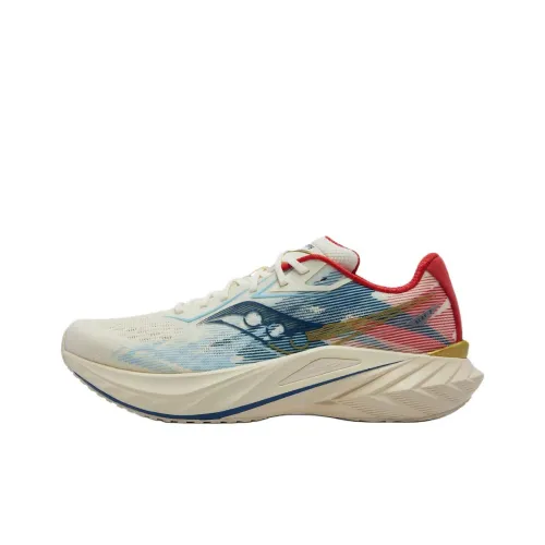 Saucony SLAY Full Speed 3 Беговые кроссовки Унисекс Бежевый Синий Красный