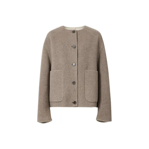 Hopeshow Светло-песочный Умбра 158 Женское пальто