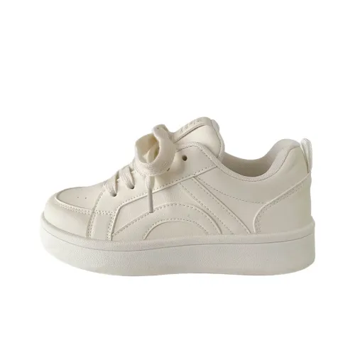 GOSO визуально увеличивает рост Низкий топ Белые кроссовки с наполнителем Скейтборд Кроссовки Женские