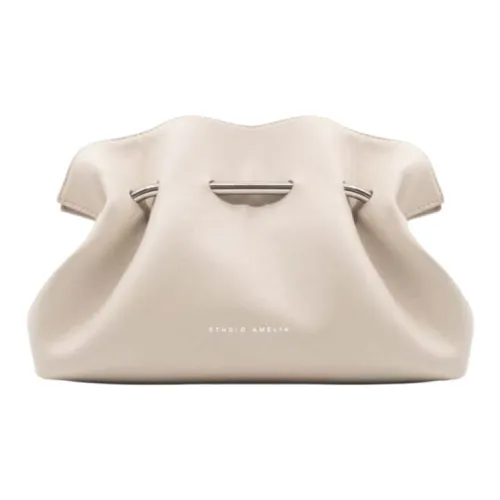 STUDIO AMELIA Хром Бесплатно Наппа Кожа Сумка через плечо Мини Женская Каменный цвет