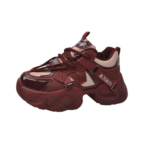 LABON PETER Низкий топ толстая подошва кроссовки женские