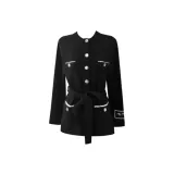 Чёрный кардиган