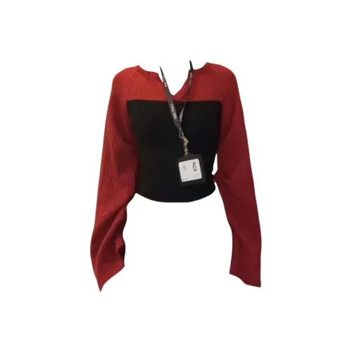 IQC Красный Женский Трикотаж